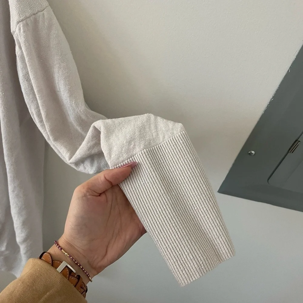 COS Cream Cardigan